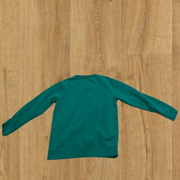 Men's Lindbergh Green Crewneck Sweater - Picture 4 of 6